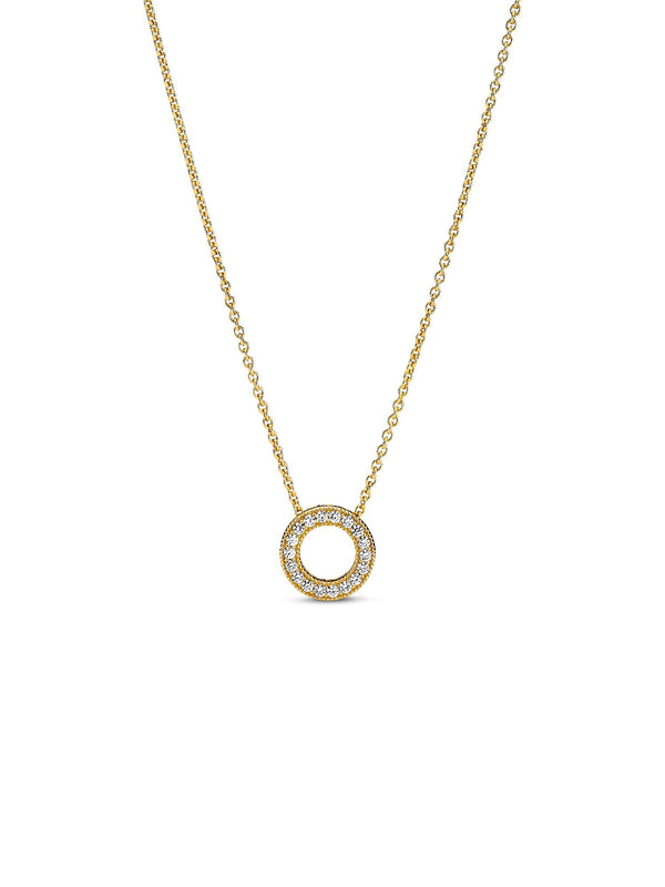 Pandora Ogrlica "Pavé halo"