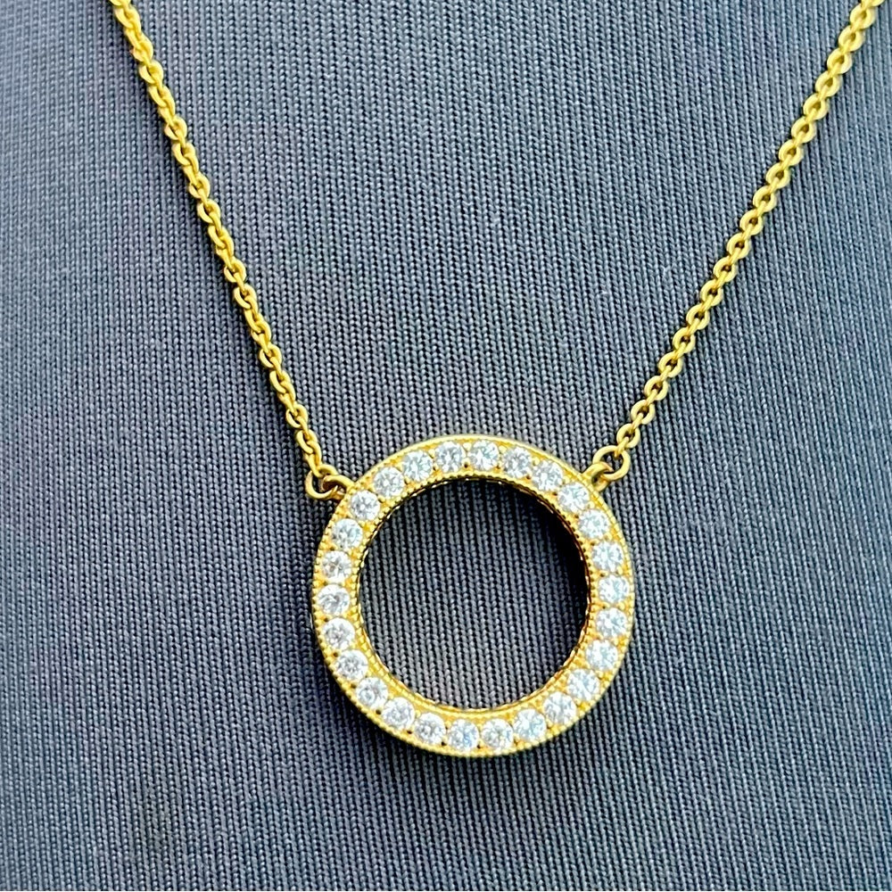 Pandora Ogrlica "Pavé halo"